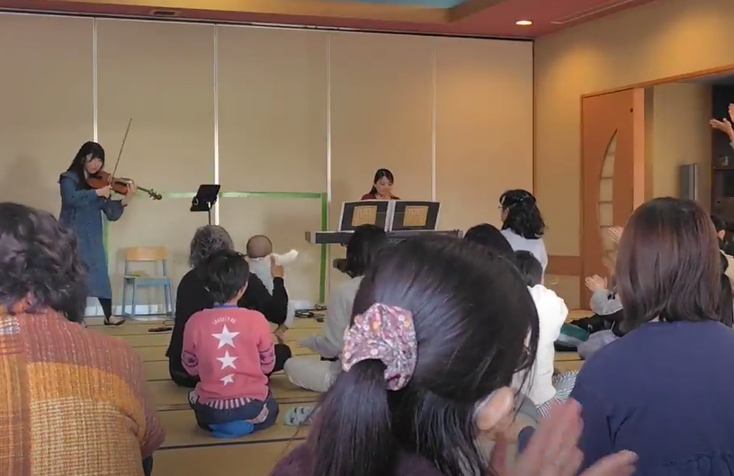 コンサートの様子(てーたうこ@まにらぼPLACE 2公演)