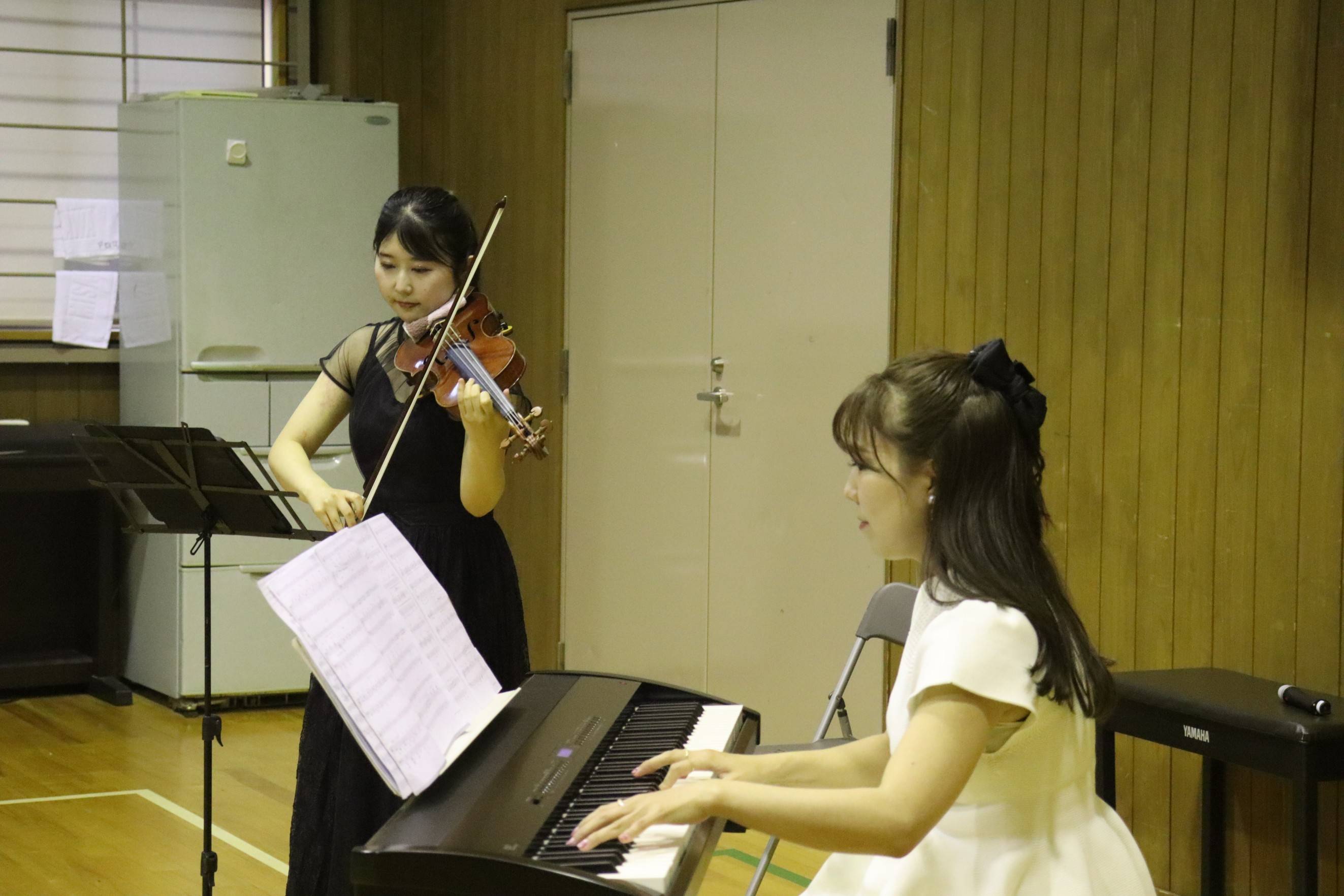 コンサートの様子(児童養護施設 きずな)